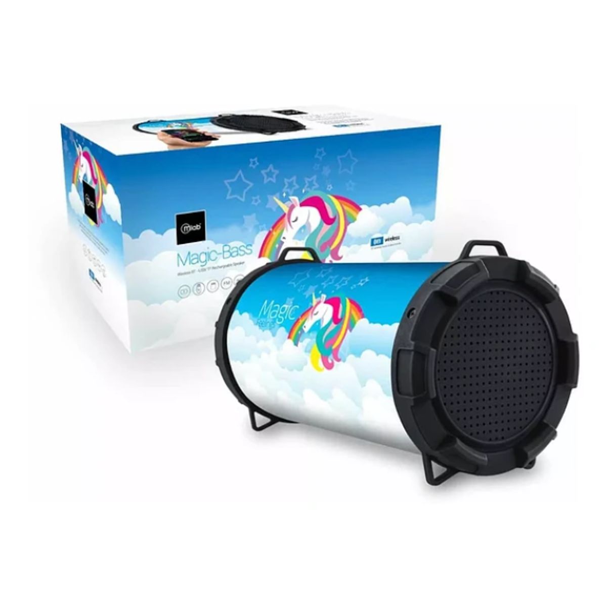 GENERICO - Mini Zuka-bass Speaker Magic Mlab Unicornio Niños Music