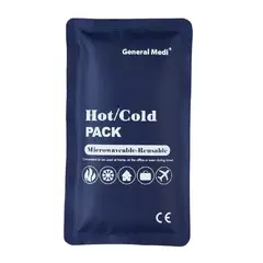 GENERICO - Compresa Gel Frio Calor Golpes Lesiones Reutilizable 27x13cm