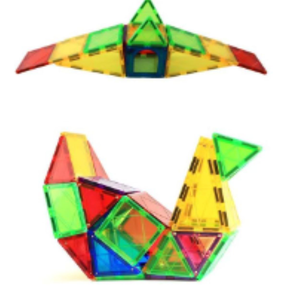 GENERICO - Bloques Magnéticos Juguete Construcción Infantil 52 Pcs