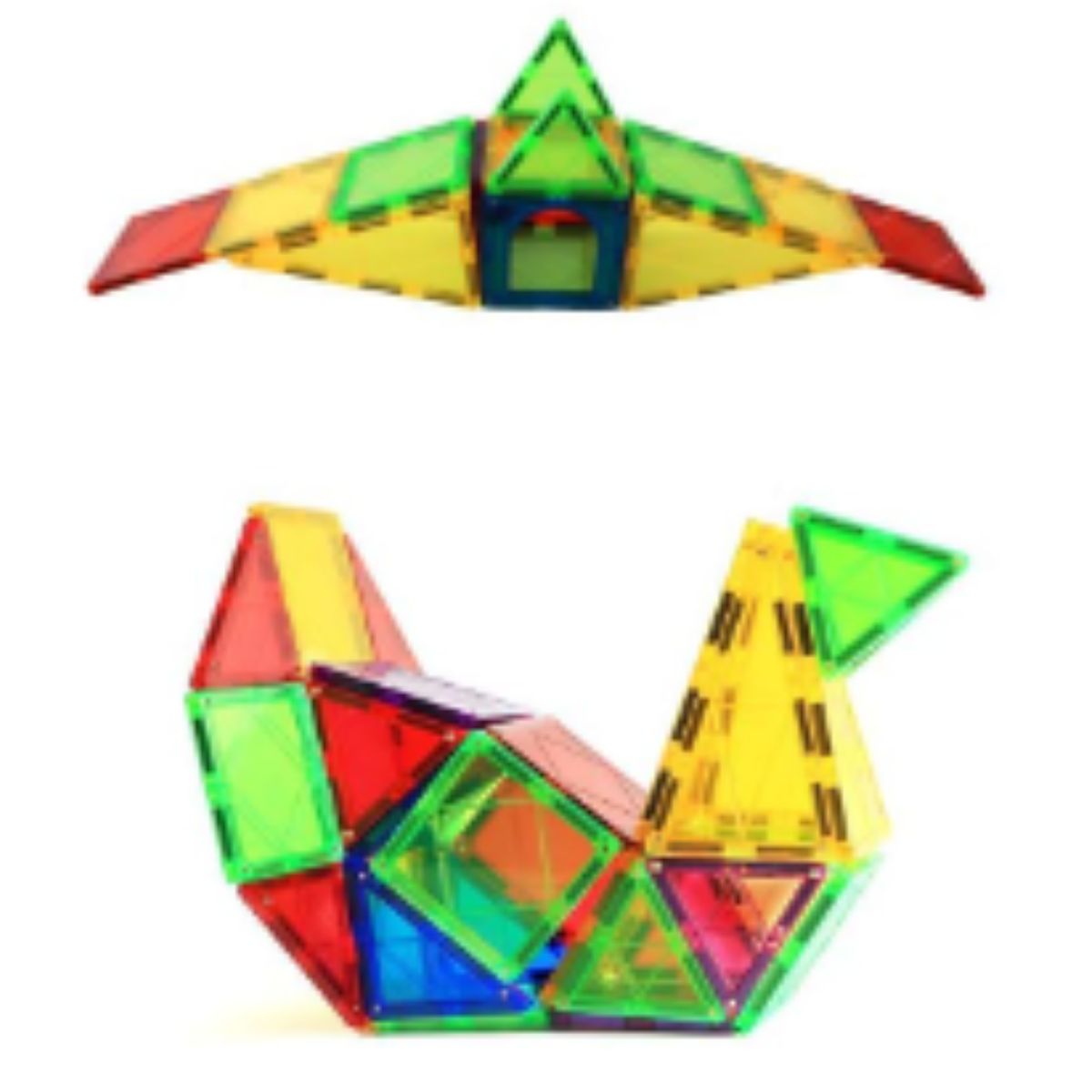 GENERICO - Bloques Magnéticos Juguete Construcción Infantil 52 Pcs