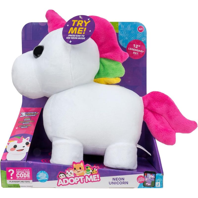 ROBLOX - Roblox Adopt Me Peluche Unicornio Con Luz