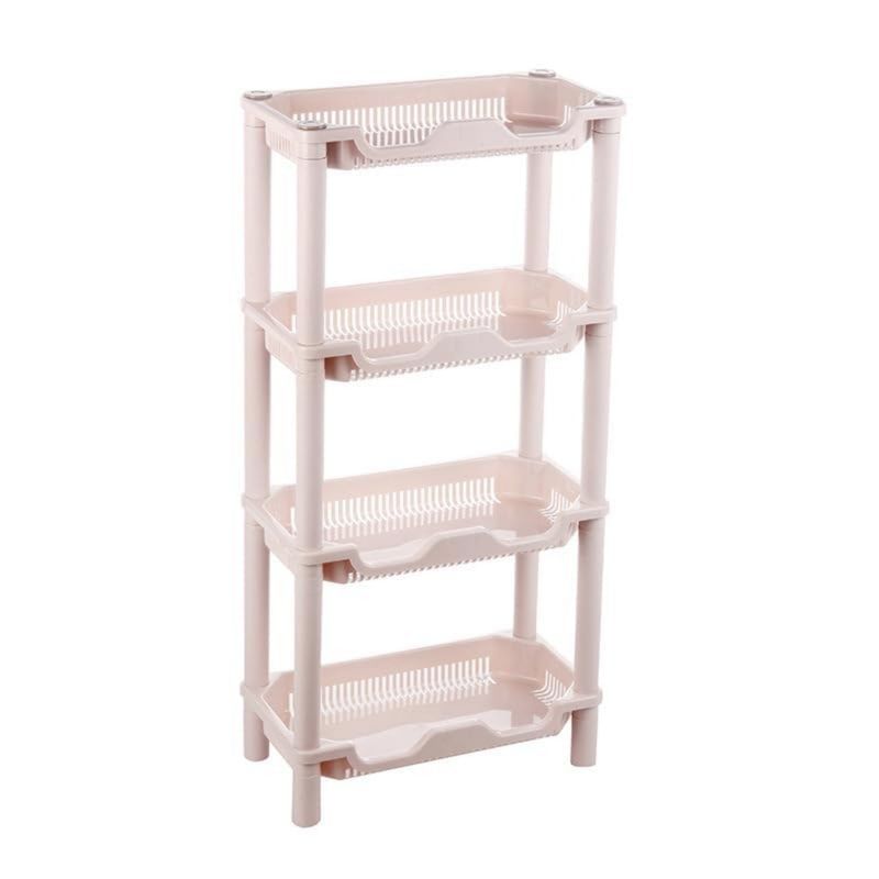 HOMESTAR - Estantería Organizador 4 Niveles para Baños Cocinas Oficinas
