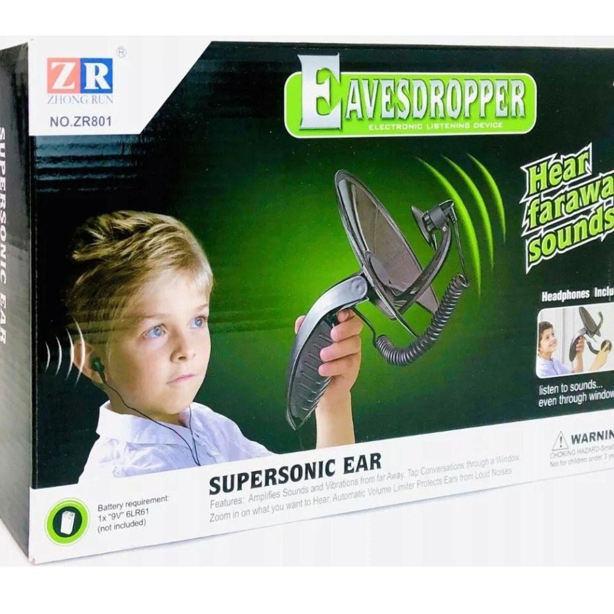 GENERICO - Oido Espia Escucha Todo A Tu Alrededor Amplificador niños