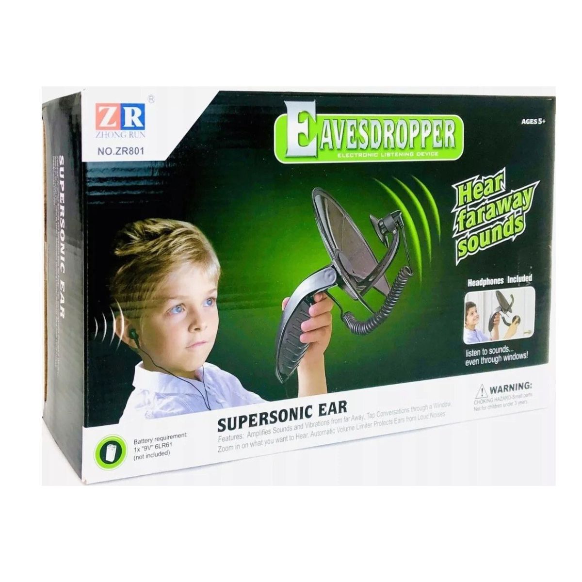 GENERICO - Oido Espia Escucha Todo A Tu Alrededor Amplificador niños