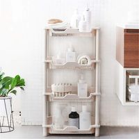 Carro Organizador Blanco 4 Niveles para Baños Cocinas Oficinas