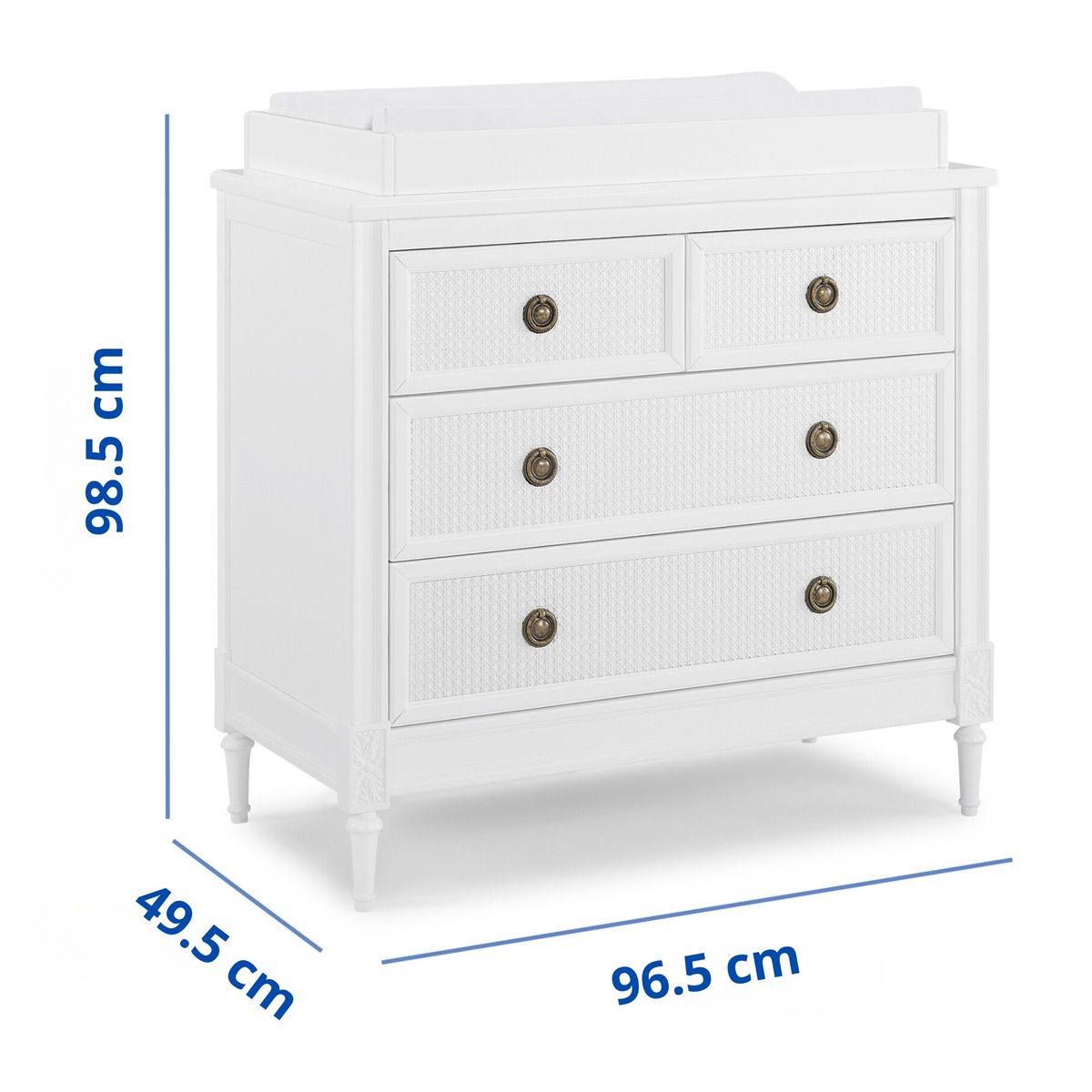 DELTA CHILDREN - CÓMODA Y MUDADOR MADELINE DELTA CHILDREN