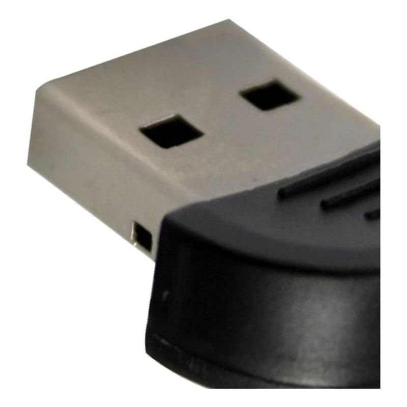 GEN - Adaptador Usb Bluetooth Transmisor Dongle BT Mini Nano Teclado Mouse Celular - Negro