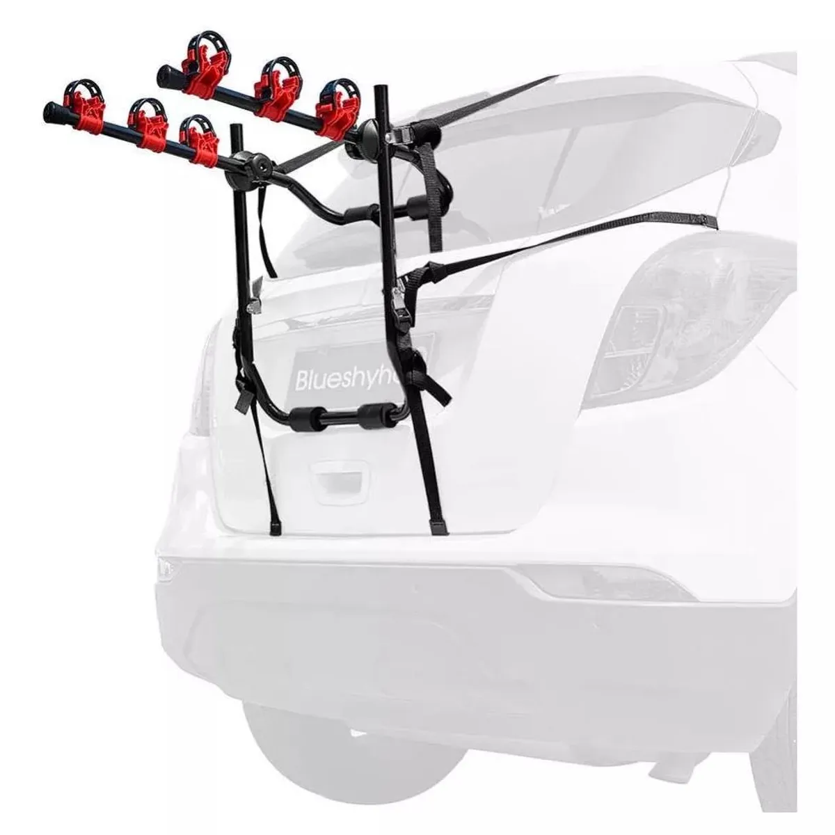 GENERICO - Porta Bicicletas Para Auto Capacidad 3 Bicicletas Soporte