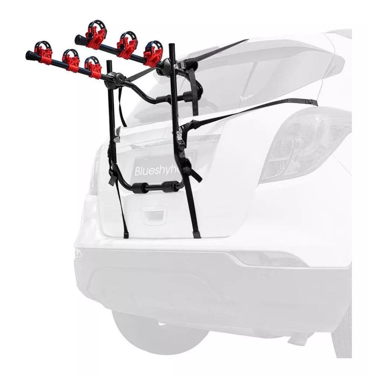 GENERICO - Porta Bicicletas Para Auto Capacidad 3 Bicicletas Soporte