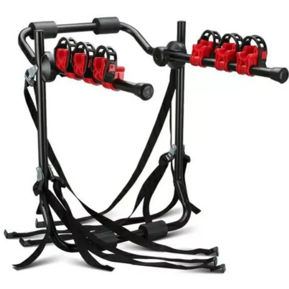 GENERICO - Porta Bicicletas Para Auto Capacidad 3 Bicicletas Soporte