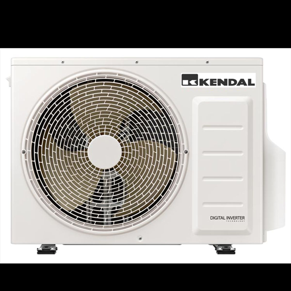 KENDAL - AIRE ACONDICIONADO SPLIT MURO 12000BTU INVERTER KENDAL BLACK MIRROR