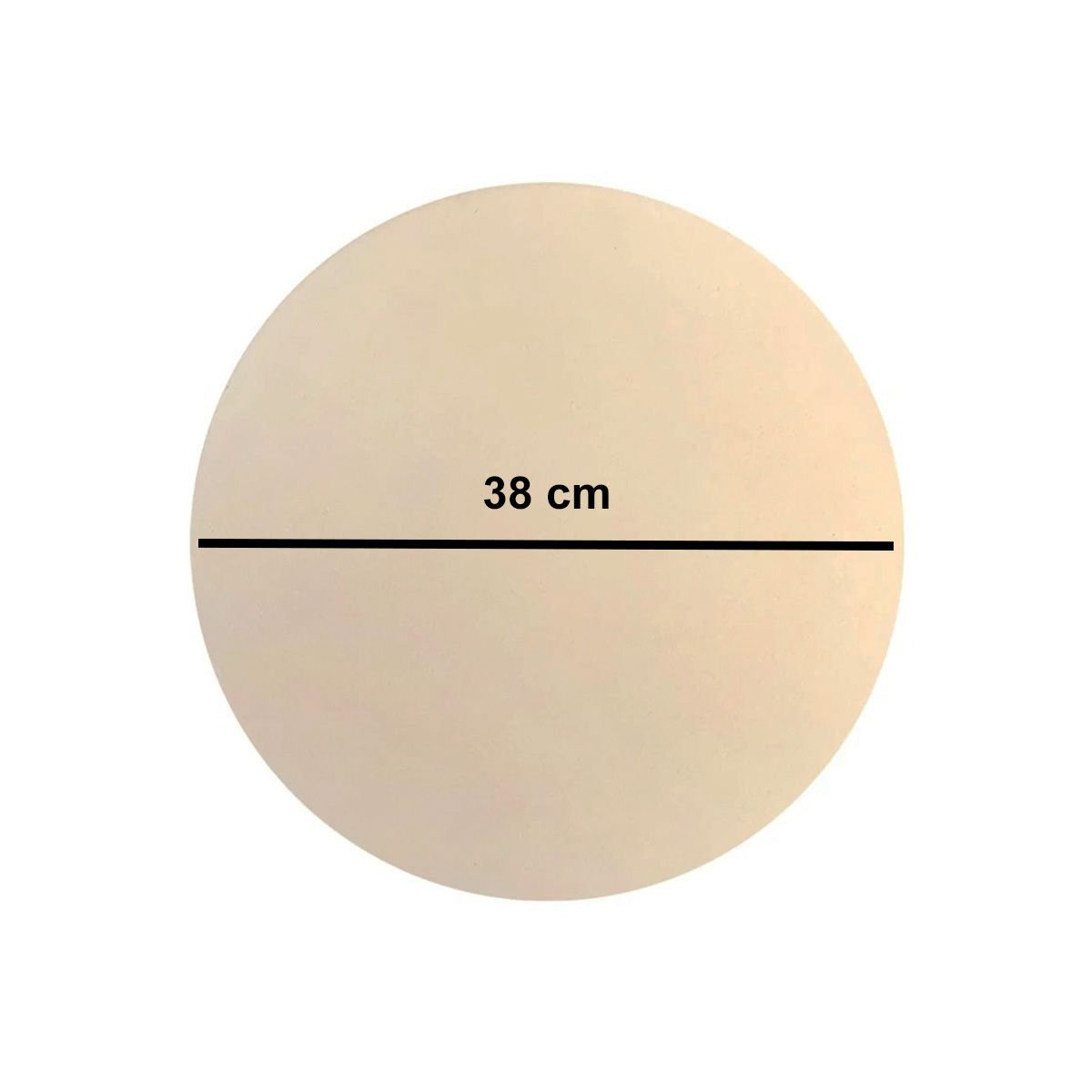 GENERICO - Piedra para pizza 38cm Bighouse