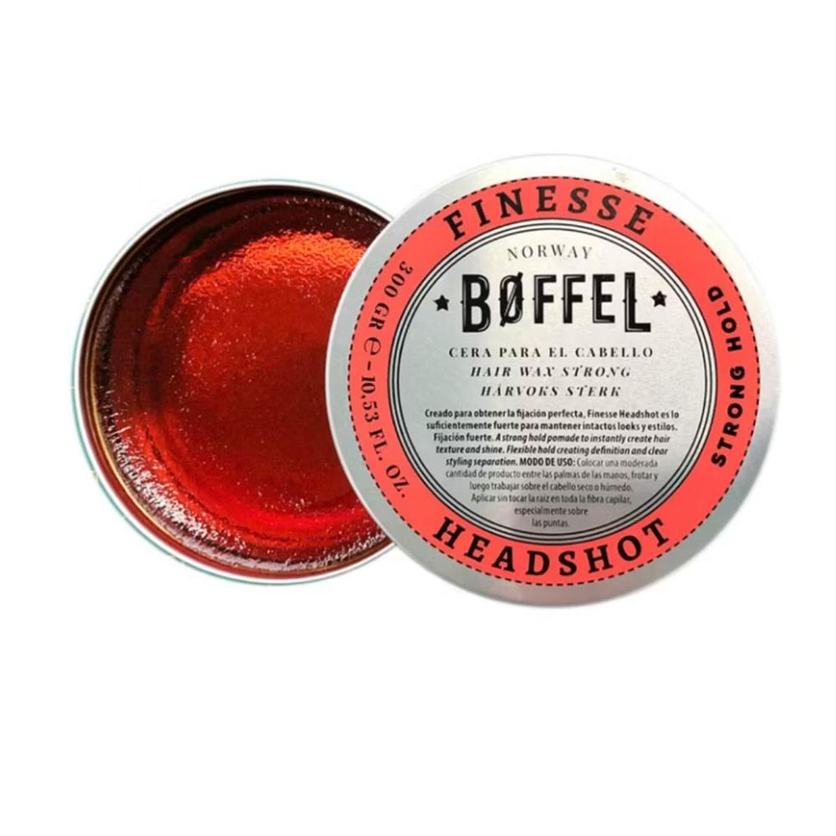 BOFFEL - Cera Cabello Fijacion Fuerte BOFFEL® Hair Wax Strong 300Gr