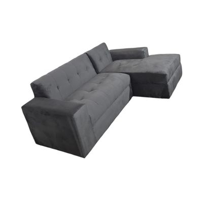 Imagen 2 del producto SECCIONAL DERECHO FELPA GRIS OSCURO