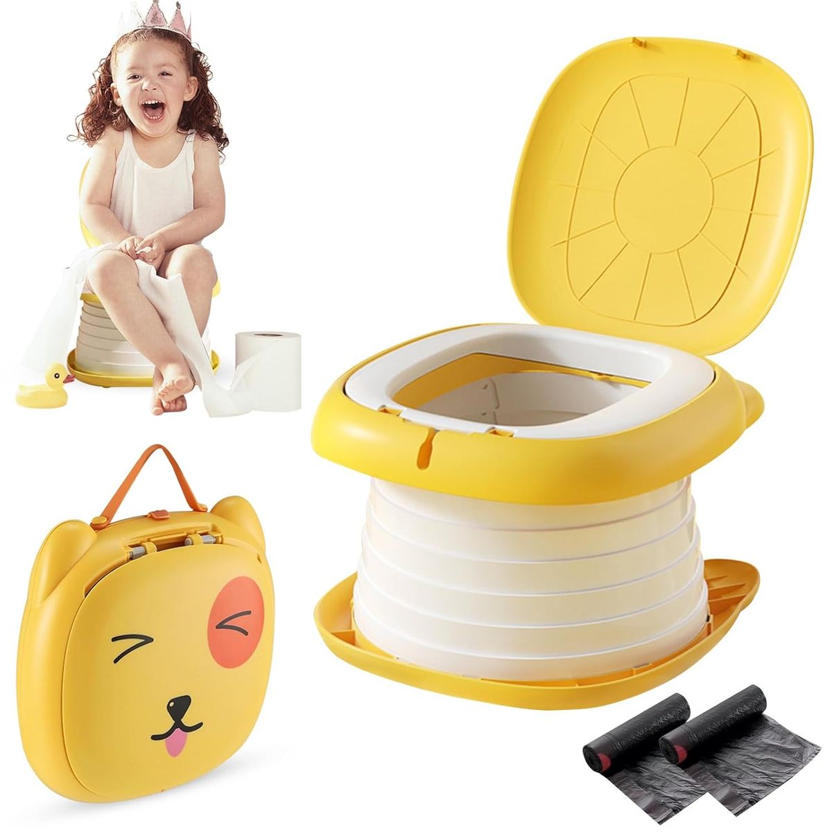 GENERICO - Pelela Baño Portatil Para Niños Aprendizaje Tipo Wc Infantil