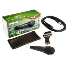 SHURE - PGA57-XLR BK MICROFONO DINAMICO