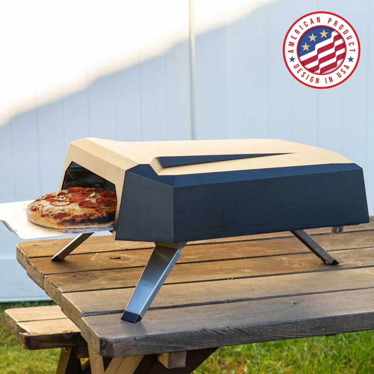 KING GRILL - Horno Pizza a Gas Kinggrill + Rodela