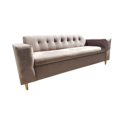 Imagen 2 del producto SOFA DOS CUERPOS FELPA BEIGE