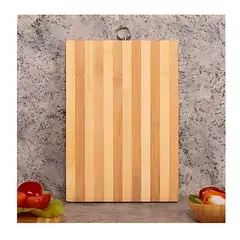 GENERICO - Tabla de Madera Bambú Multiusos para Cortar Vegetales
