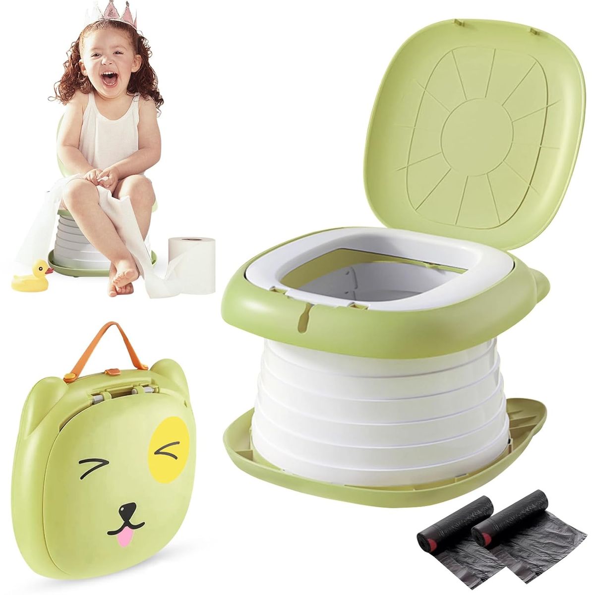 GENERICO - Pelela Baño Portatil Para Niños Aprendizaje Tipo Wc Infantil