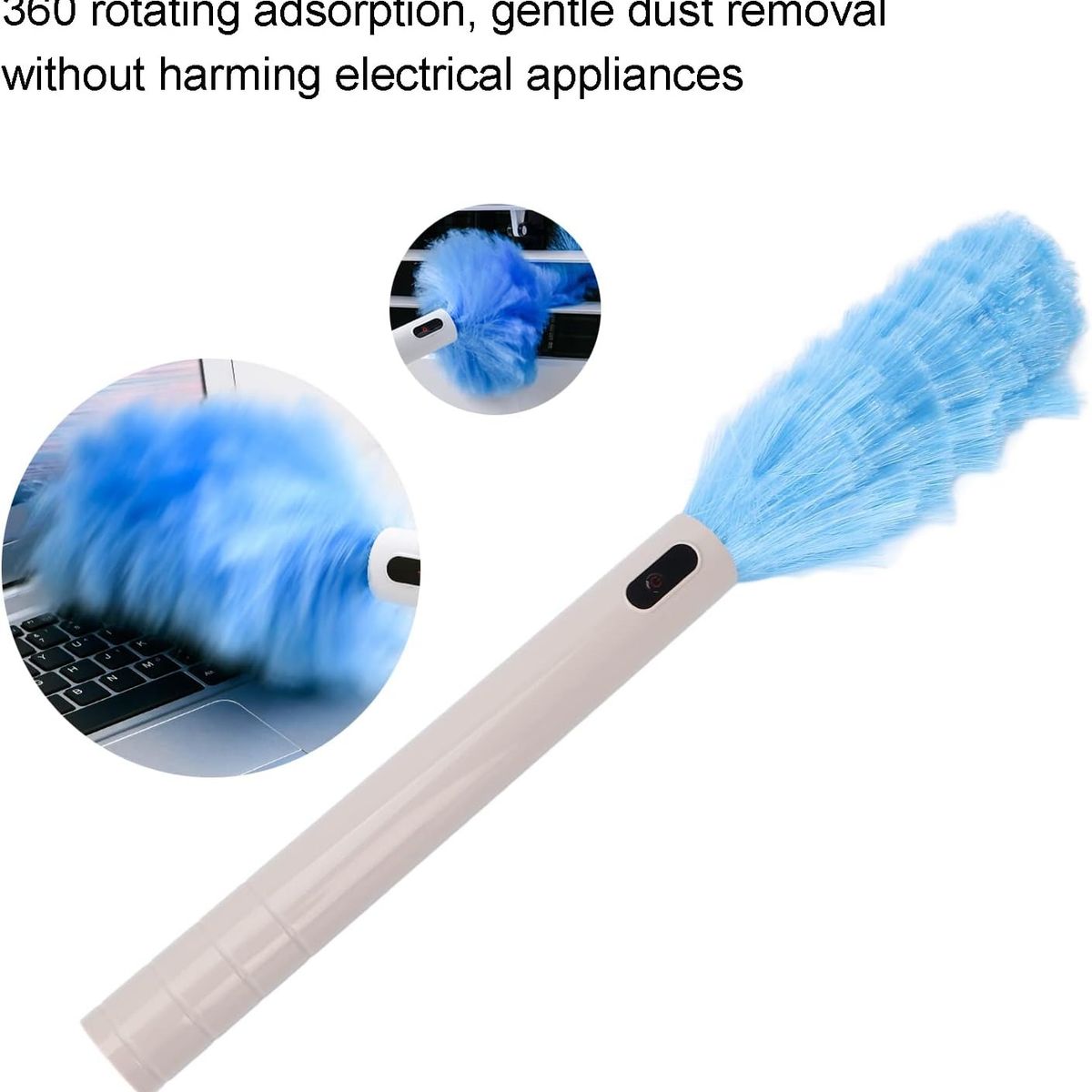 GENERICO - Plumero Microfibra Recargable Paño Limpieza