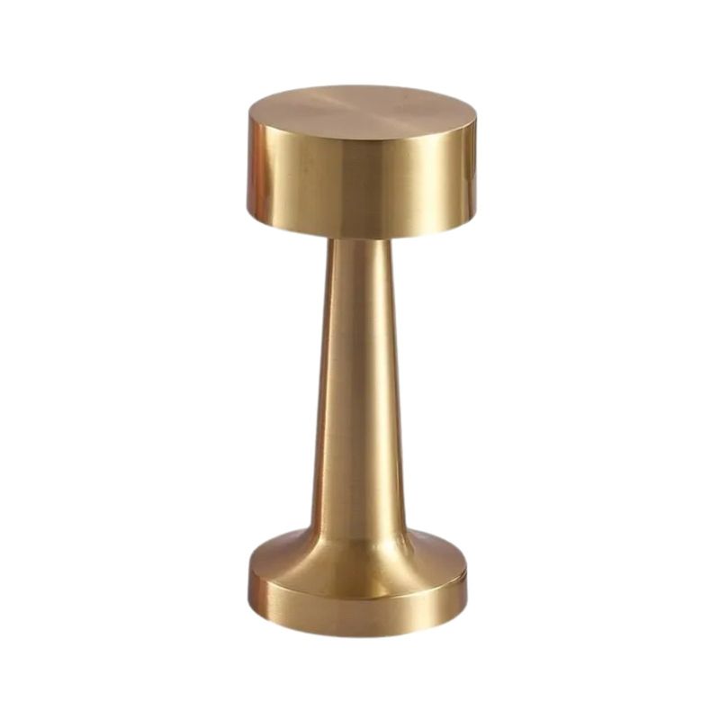 SOLEIO - Lampara LED Recargable De Mesa Touch Dorada