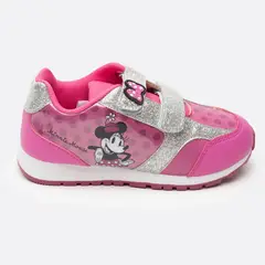 DISNEY - Zapatilla Urbana Niña Riendo Minnie Rosado