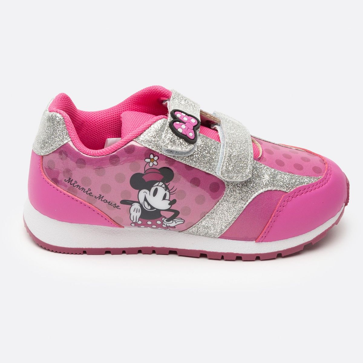 DISNEY - Zapatillas Urbana Niña Riendo Minnie Rosado Disney