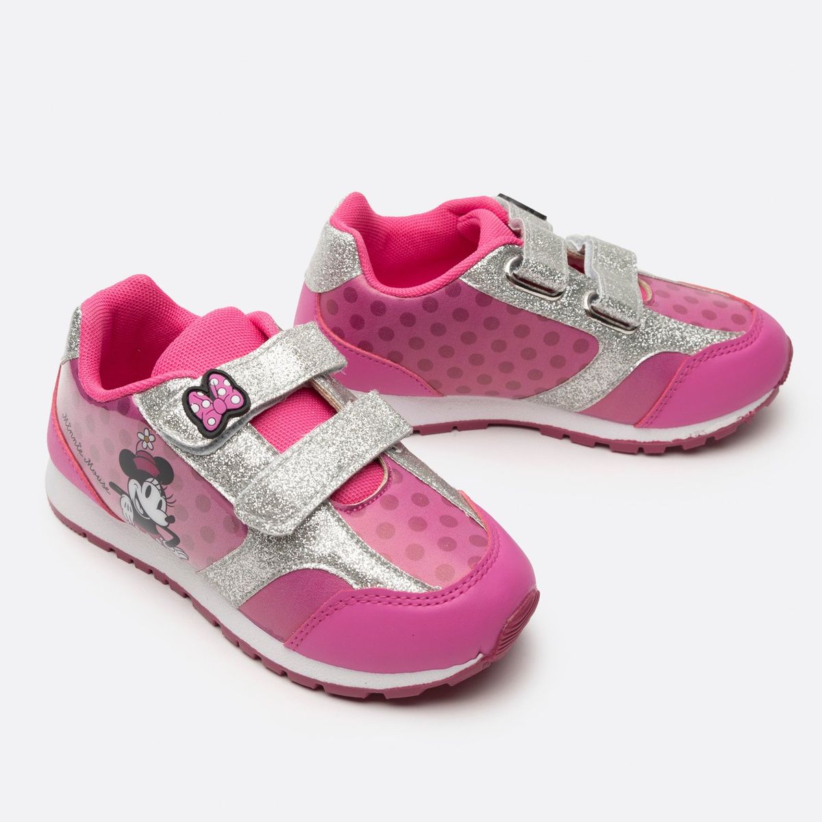 DISNEY - Zapatillas Urbana Niña Riendo Minnie Rosado Disney