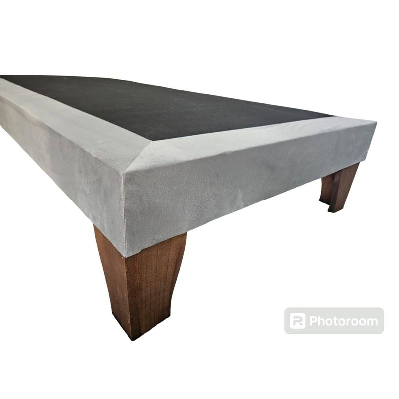 GENERICO - base de cama de 1 plaza 1.90 x 90 cm