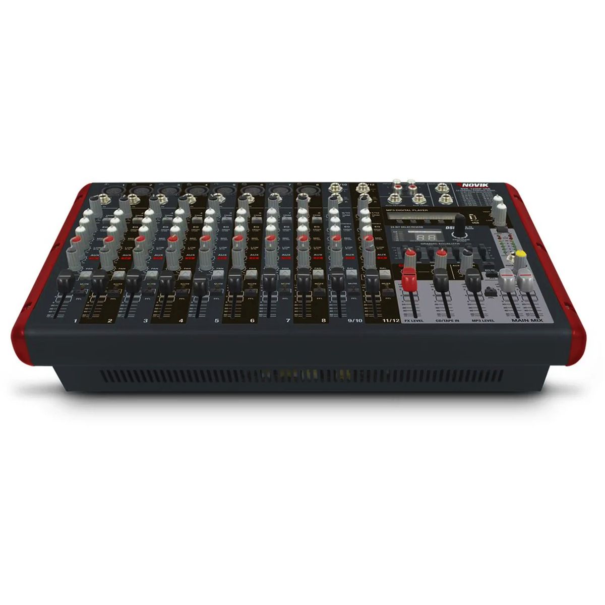 NOVIK NEO - Mezclador Power Mixer Consola Potenciada Novik NVK 1200P USB