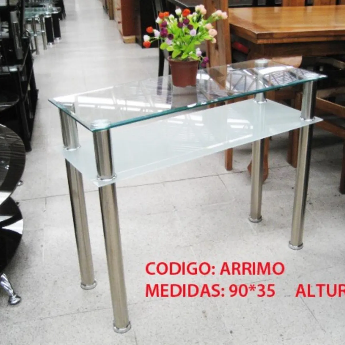 OEM - Arrimo de vidro Templado Transparente