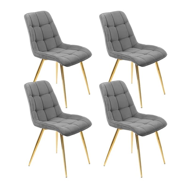 CORI CORI - Pack 4 Sillas Capitonne Top Gold Gris
