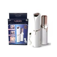 Depiladora De Vello Facial Para Mujer Recargable Usb Color Blanco