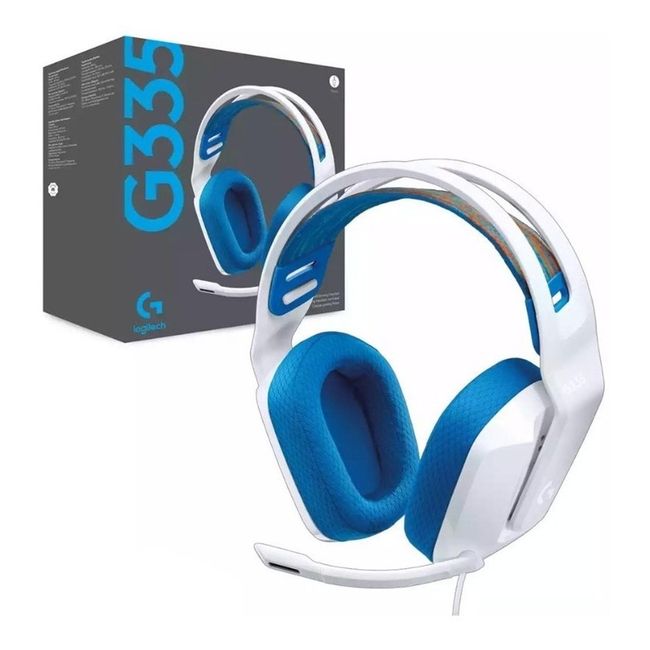 LOGITECH - Audifono Gamer Logitech G335 White Pc/ps4/switch/xbox
