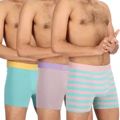 MOTA - Boxer Medio Algodón Menta