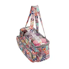 GENERICO - Bolso Porta Tejido Lanas Palillos Y Crochet