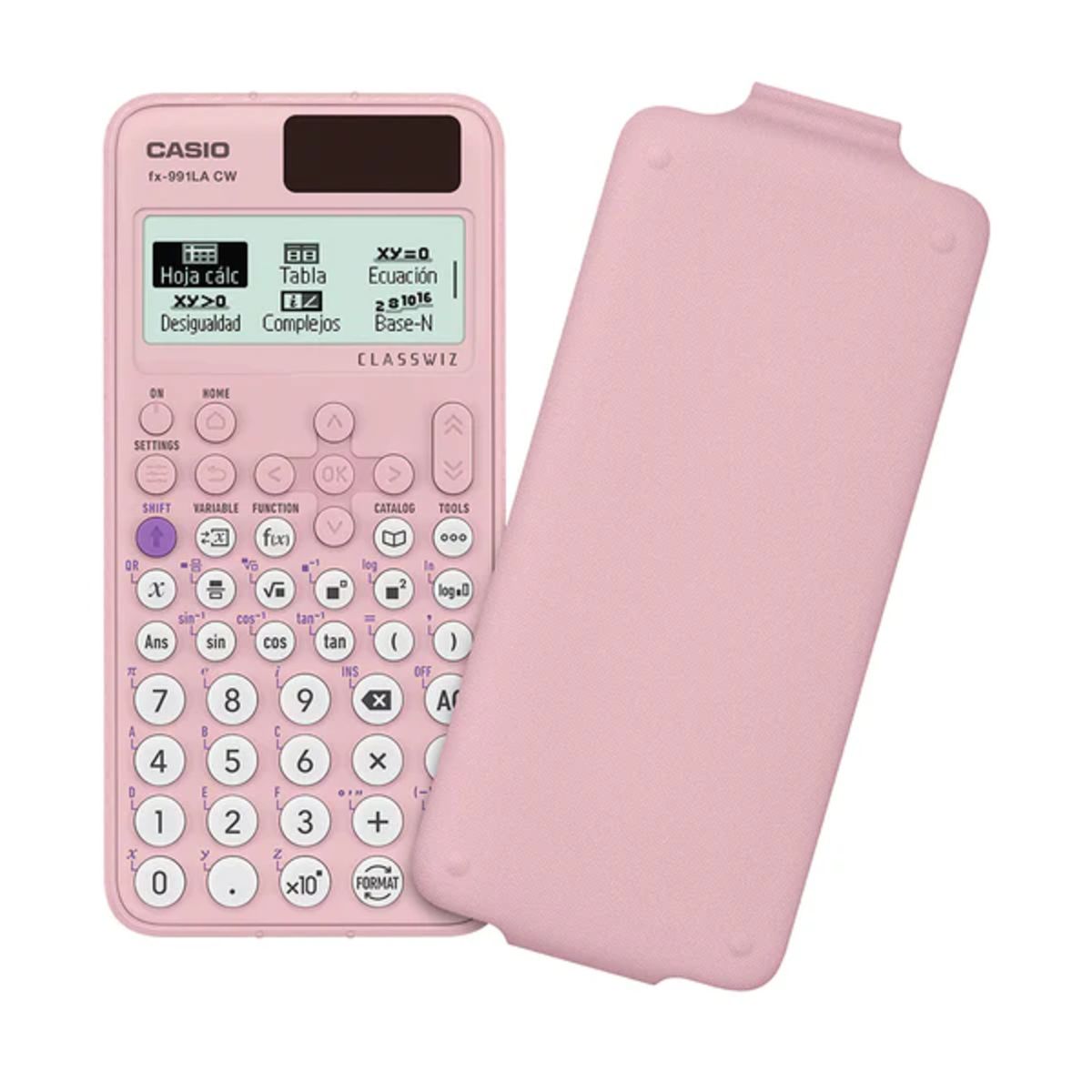 CASIO - Calculadora Científica Casio FX 991 LACW ClassWiz Rosa