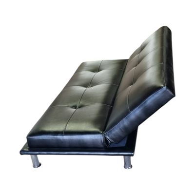 Imagen 2 del producto SOFA CAMA ECOCUERO NEGRO
