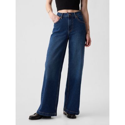 Imagen 2 del producto Jeans Wide Leg Mujer Azul
