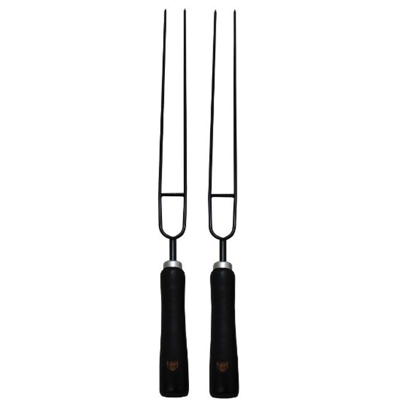 GENERICO - Set 2 Anticuchos Dobles Blackbull 43x9cm