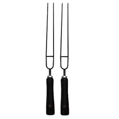 GENERICO - Set 2 Anticuchos Dobles Blackbull 43x9cm