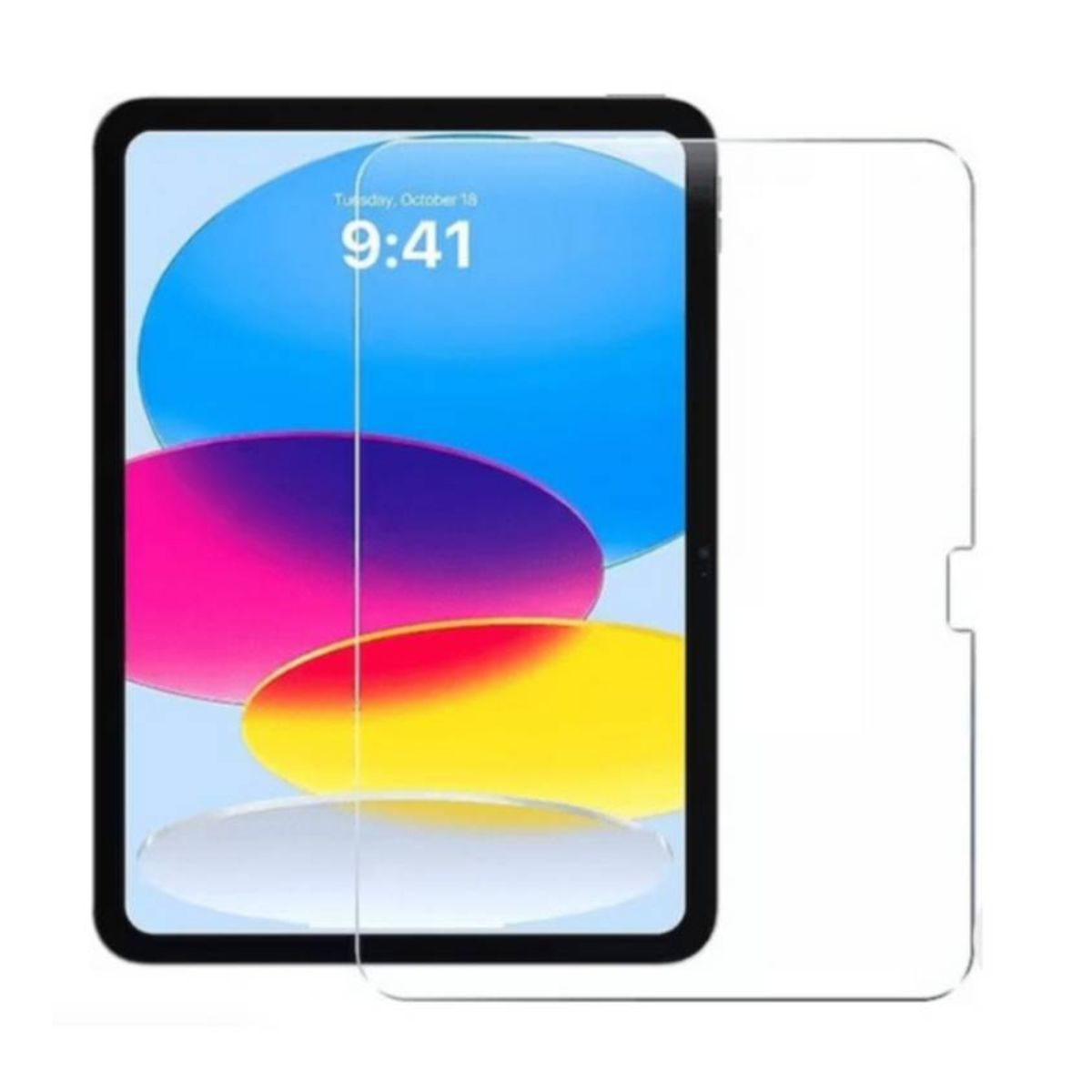 GENERICO - Lámina Mica Vidrio Templado Para iPad 10.9 10ma Gene 2022