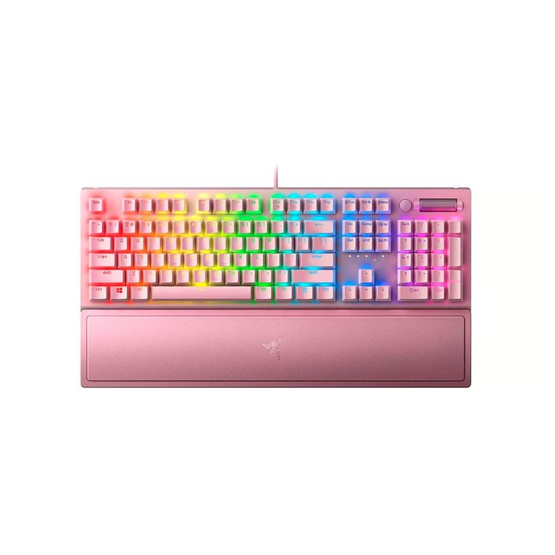 RAZER - Teclado Gamer BlackWidow V3 Switch Verde Inglés Razer Rosa