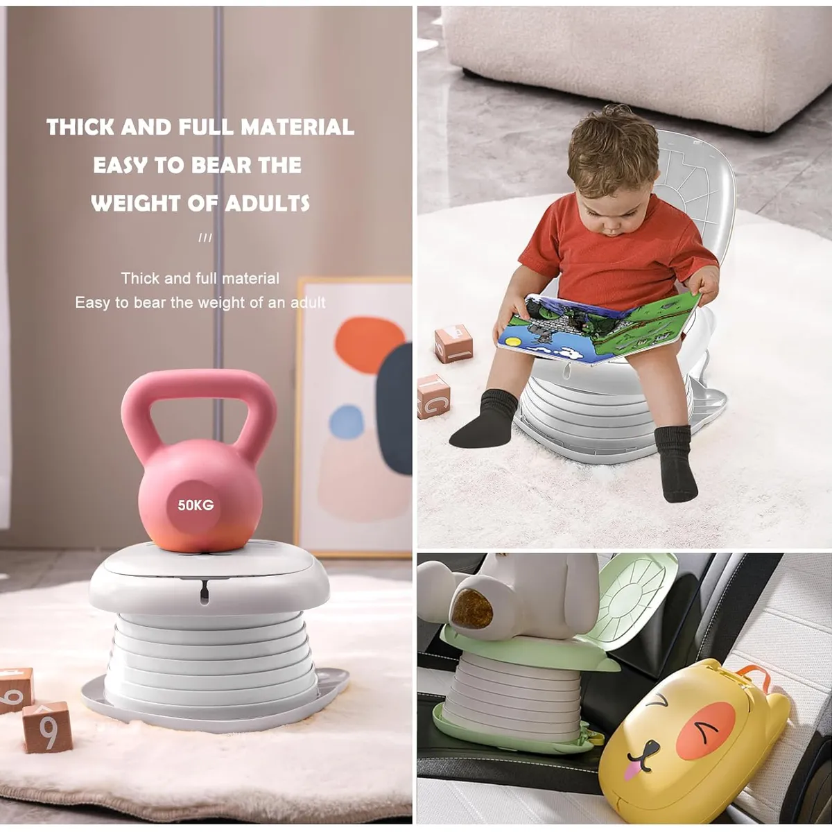 GENERICO - Pelela Baño Portatil Para Niños Aprendizaje Tipo Wc Infantil