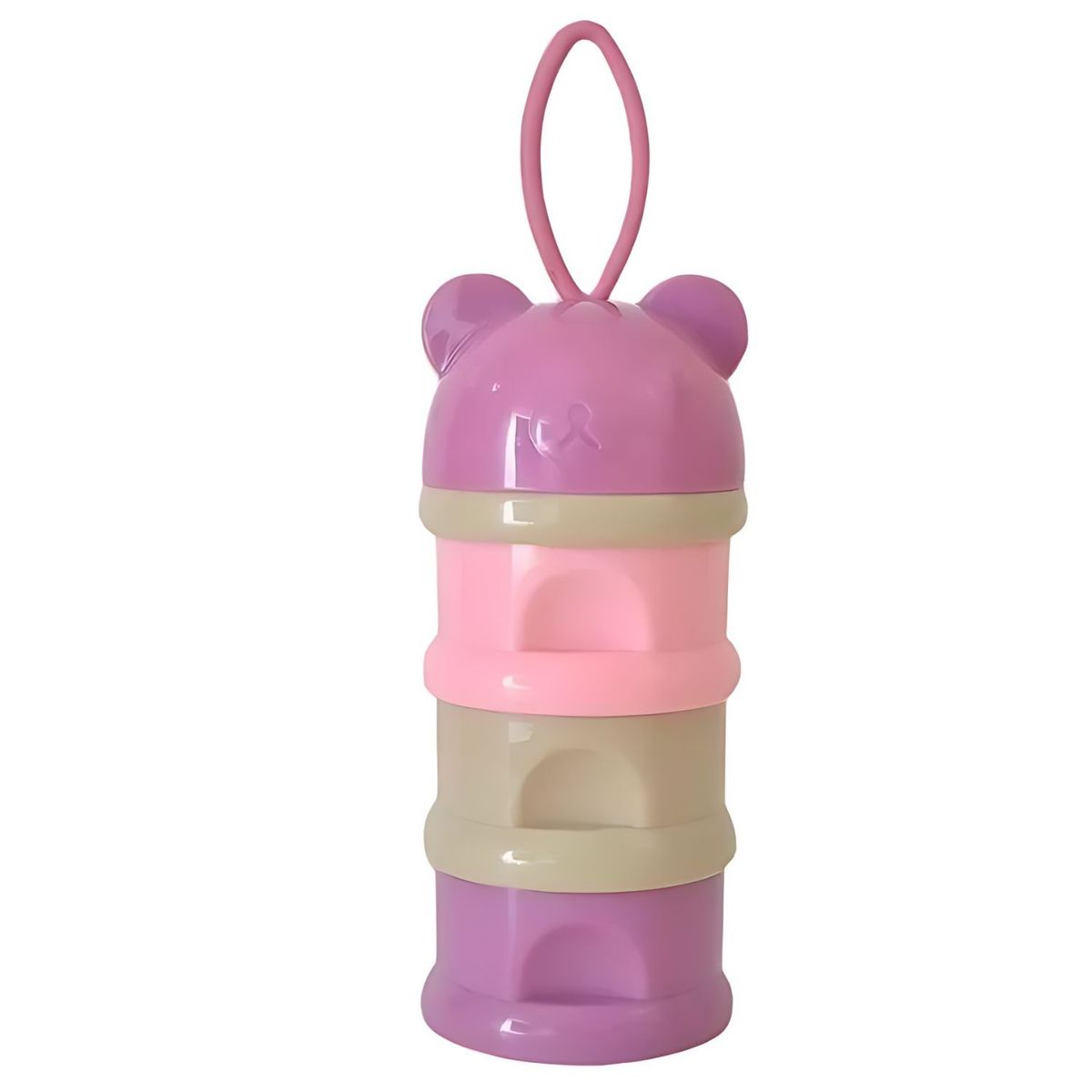 GENERICO - Recipiente Dosificador 4 niveles para Alimento de Bebés