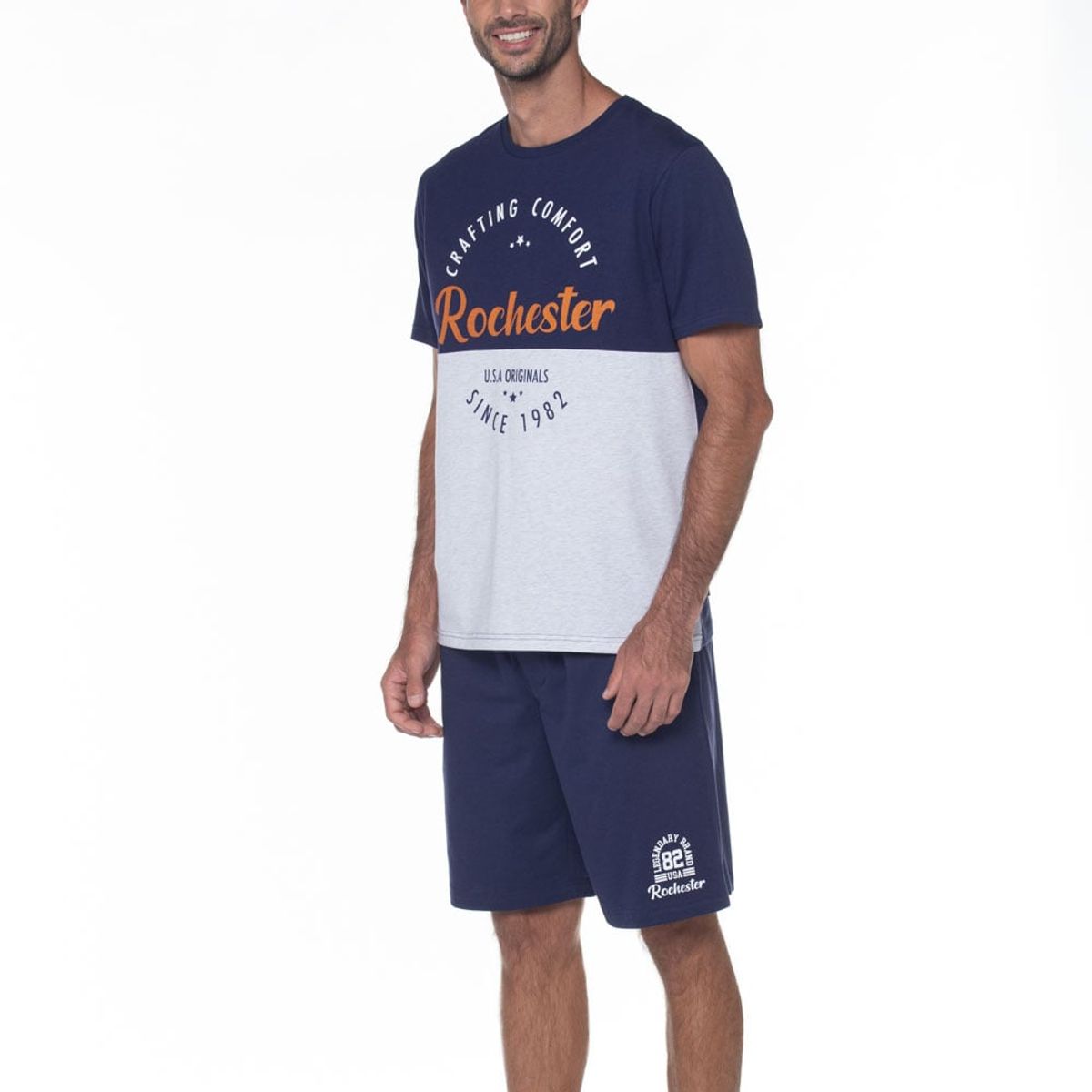 LADY GENNY - Pijama de Algodón para Hombre