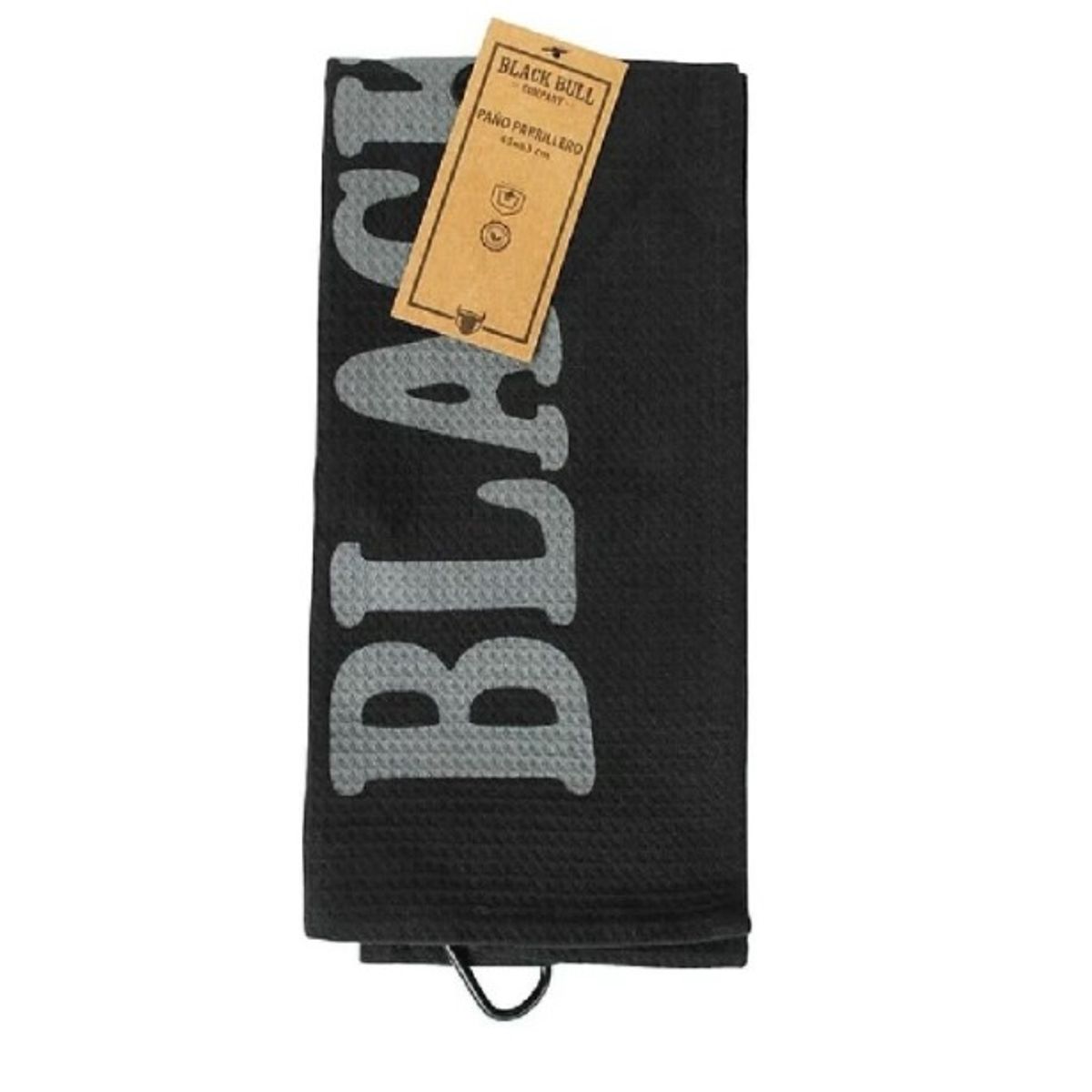 GENERICO - Paño Parrillero Black Bull Material Algodón De 62x46cm