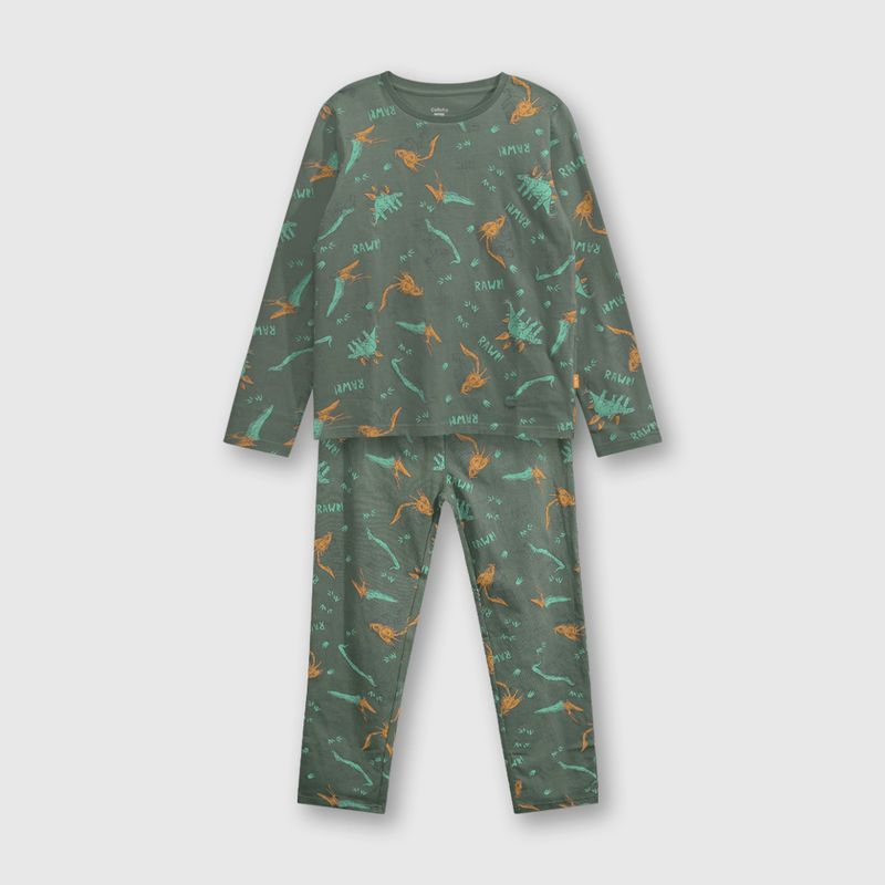 COLLOKY - Pijama Niño Verde 54260 Colloky