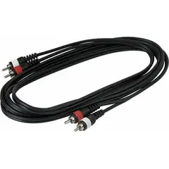 ROCKCABLE - Cable de patch RCL20944D4 3 metros - RCA (x2) - RCA (x2)
